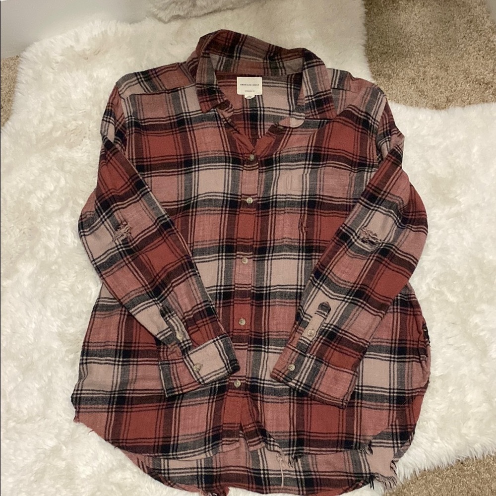 American Eagle Oversized Flannel